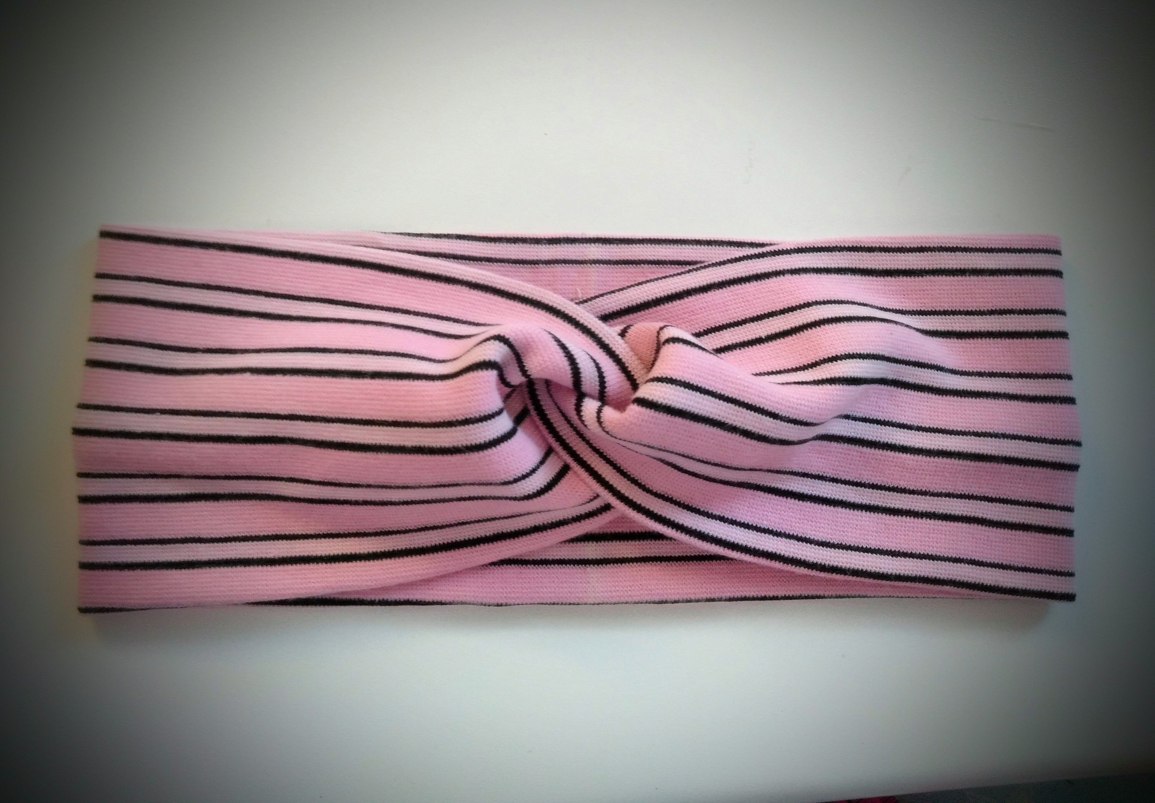 Haarband Rosa Baumwoll-Jersey