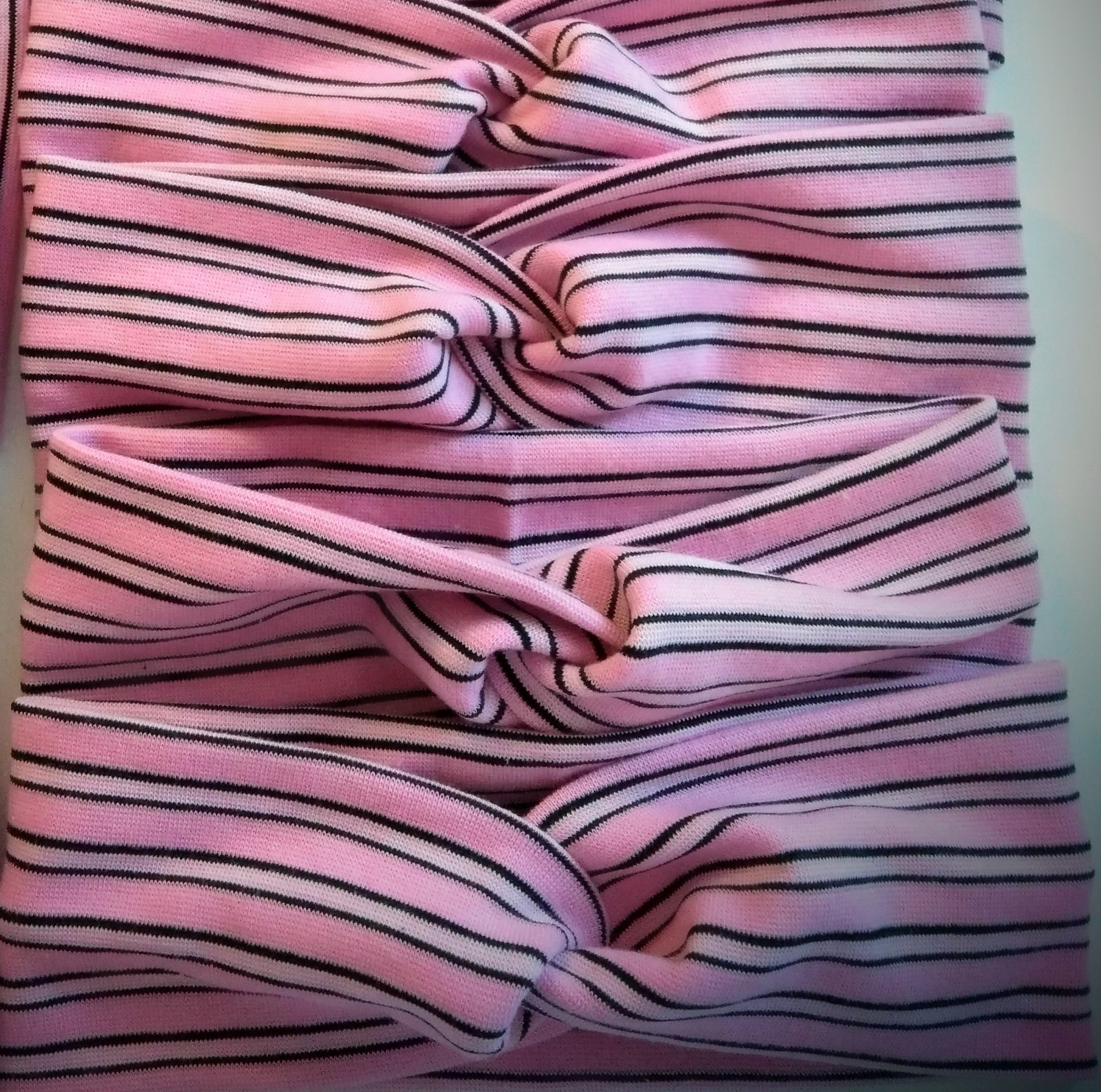 Haarband Rosa Baumwoll-Jersey