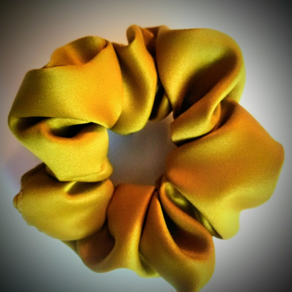 Scrunchie Currygelb